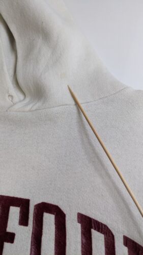 Vintage Stanford Sweatshirt Hoodie Size Medium 80s