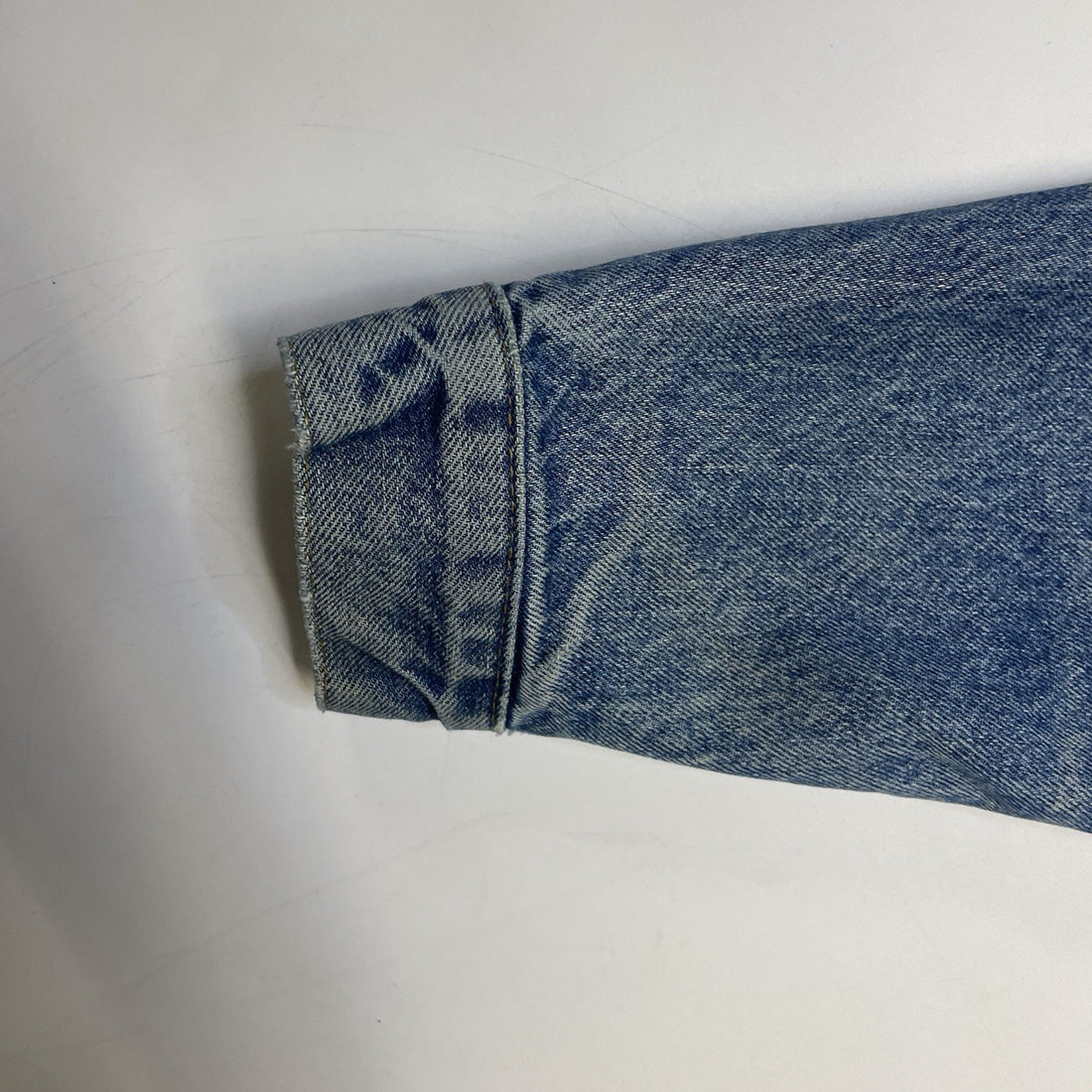 Vintage Levi's Denim Trucker Jacket Size Large 70507 0214