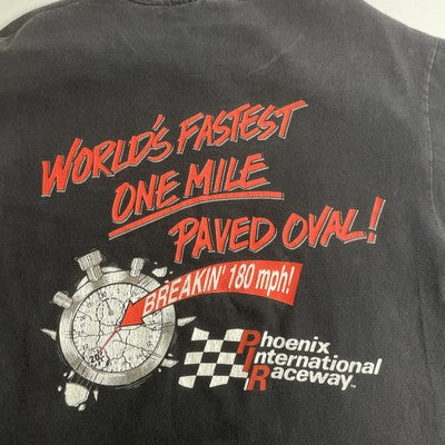 Vintage Mario Andretti Indy Racing T-Shirt Size Medium 1994 90s