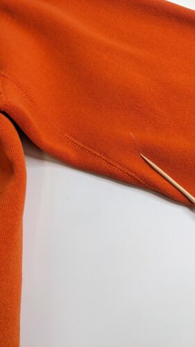 Vintage Syracuse Orange Sweatshirt Hoodie Size Medium 80s NCAA