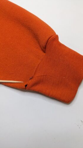 Vintage Syracuse Orange Sweatshirt Hoodie Size Medium 80s NCAA