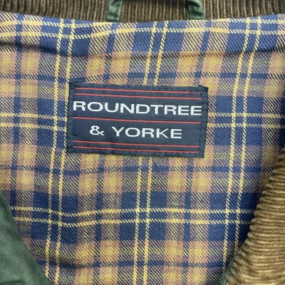 Vintage Roundtree & Yorke Barn Coat Chore Work Jacket Size Large Green