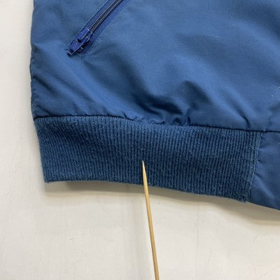 Vintage L.L. Bean Fleece Lined Bomber Jacket Size Large Blue
