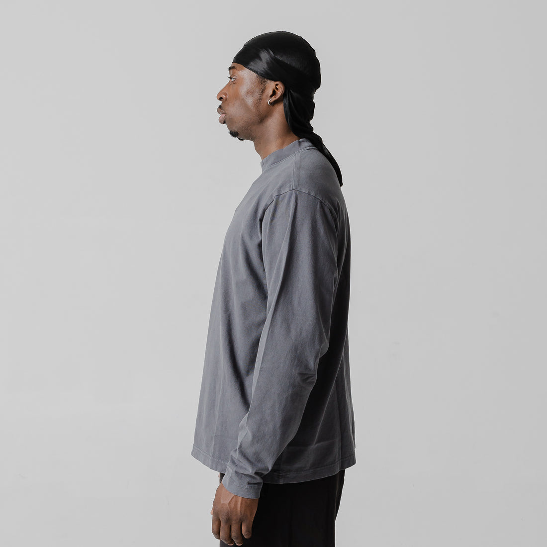 Yeezy Gap Unreleased Season Long Sleeve T-Shirt Dark Gray